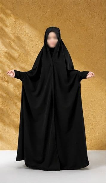 Irani Chadar Black Front